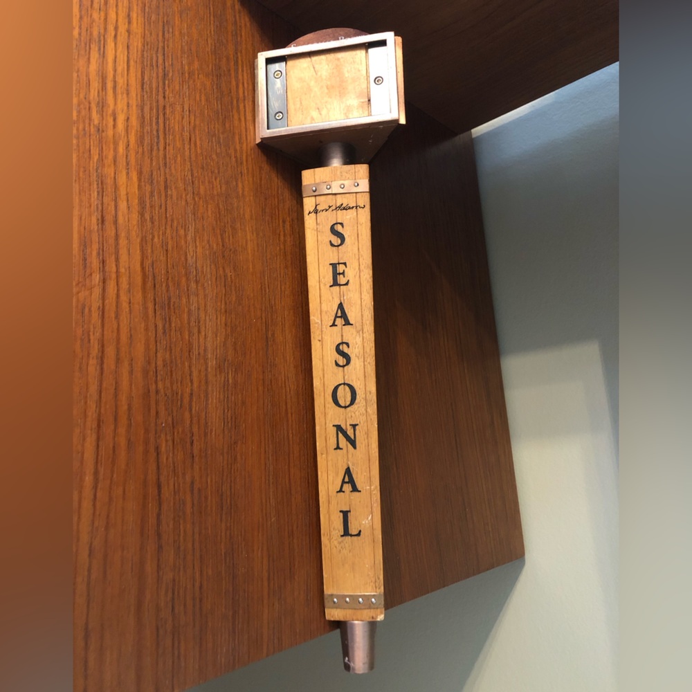 Samuel Adams Wooden Seasonal Beer Tap Handle